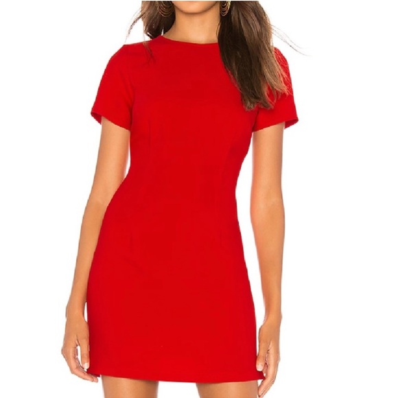 Superdown Red Mini Dress - Picture 1 of 4